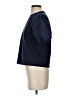 Milly Solid Blue Short Sleeve Turtleneck Size P (petite) - photo 5