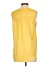 Vince Camuto 100% Polyester Yellow Sleeveless Blouse Size S - photo 2