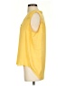 Vince Camuto 100% Polyester Yellow Sleeveless Blouse Size S - photo 5
