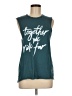 Assorted Brands Teal Sleeveless T-Shirt Size M - photo 1