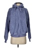 Forever 21 100% Polyester Blue Zip Up Hoodie Size S - photo 1