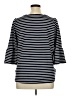 Green Envelope Black 3/4 Sleeve Top Size 1X - photo 2