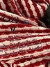 Croft & Barrow Checkered-gingham Red Burgundy Turtleneck Sweater Size M - photo 6