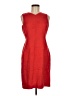 Talbots 100% Linen Red Cocktail Dress Size 6 - photo 1