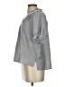 Day + Moon Gray Short Sleeve Blouse Size S - photo 5