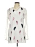 Unbranded 100% Polyester Ivory Long Sleeve Blouse Size L - photo 1