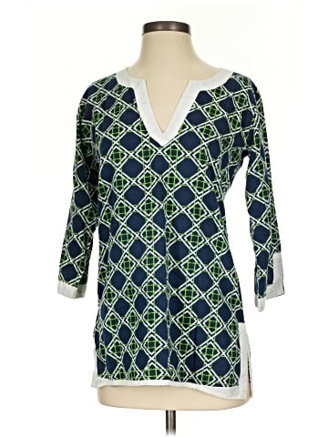 Top It Off 3/4 Sleeve Blouse (view 1)
