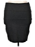 M&S Solid Gray Casual Skirt Size 16 - photo 2