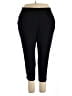 Jessica Simpson 100% Viscose Solid Black Casual Pants Size XXL - photo 1
