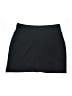 Real Essentials Solid Black Casual Skirt Size S - photo 2