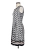 Max Studio Print Blue Casual Dress Size S - photo 5
