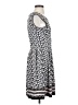Max Studio Print Blue Casual Dress Size S - photo 4