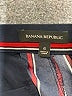 Banana Republic 100% Polyester Stripes Blue Casual Pants Size 6 - photo 4