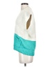 Lizsport Color Block Teal White Pullover Sweater Size S (petite) - photo 5
