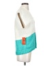 Lizsport Color Block Teal White Pullover Sweater Size S (petite) - photo 4