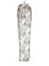 Sincerely Jules Print Silver Casual Pants Size L - photo 4