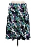 Lily Print Purple Casual Skirt Size M (petite) - photo 2