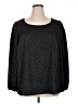 Nina Leonard Black Long Sleeve Blouse Size 1X - photo 1