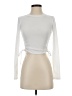Zara Ivory Long Sleeve Top Size S - photo 1