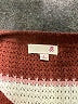 SO Stripes Burgundy Pullover Sweater Size L - photo 7