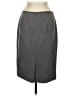 Calvin Klein Chevron-herringbone Gray Formal Skirt Size 6 - photo 2