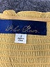 Blue Rain Solid Yellow Jumpsuit Size S - photo 4