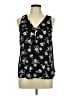 Candie's Black Sleeveless Blouse Size L - photo 1