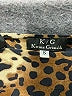 Karina Grimaldi 100% Silk Animal Print Brown Sleeveless Silk Top Size S - photo 7