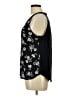 Candie's Black Sleeveless Blouse Size L - photo 5