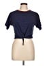 Forever 21 100% Cotton Blue Short Sleeve Top Size L - photo 1