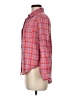 Seen Worn Kept 100% Cotton Plaid Red Pink Long Sleeve Button-Down Shirt Size 6 - photo 5