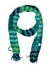 Old Navy 100% Polyester Stripes Teal Blue Scarf One size - photo 1