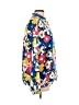 Assorted Brands 100% Polyester Floral Blue Windbreaker Size L - photo 4