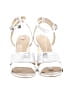 Etienne Aigner Metallic Silver Sandals Size 9 - photo 2