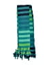 Old Navy 100% Polyester Stripes Teal Blue Scarf One size - photo 2
