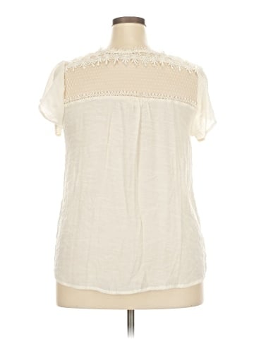 Perch by Blu Pepper Short Sleeve Blouse (view 2)