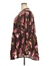 Torrid Floral Brown 3/4 Sleeve Blouse Size 4X Plus (4) - photo 5
