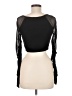 Shein Black Long Sleeve Top Size 6 - photo 2