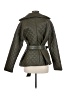 Missguided 100% Polyester Argyle Green Jacket Size 6 - photo 2