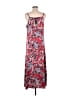Element 100% Polyester Paisley Red Casual Dress Size M - photo 2