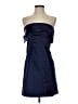 Madison Marcus Solid Blue Cocktail Dress Size S - photo 1