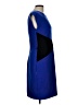 AGB Color Block Blue Cocktail Dress Size 10 - photo 4