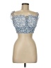 Princess Polly 100% Polyester Blue Tube Top Size 6 - photo 1