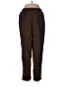 BonWorth 100% Polyester Solid Brown Casual Pants Size M (petite) - photo 1