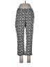 Willi Smith Print Black Casual Pants Size 12 - photo 1