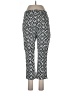 Willi Smith Print Black Casual Pants Size 12 - photo 2