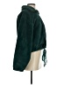 Know One Cares 100% Polyester Green Faux Fur Jacket Size XS - photo 4