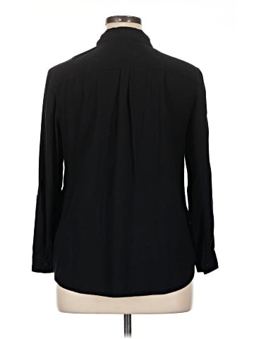 Faded Glory Long Sleeve Button-Down Shirt (view 2)
