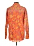 Boteh Paisley Orange Long Sleeve Button-Down Shirt Size L (estimated) - photo 2
