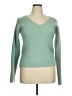 Company Ellen Tracy Green Wool Pullover Sweater Size 0X - photo 1